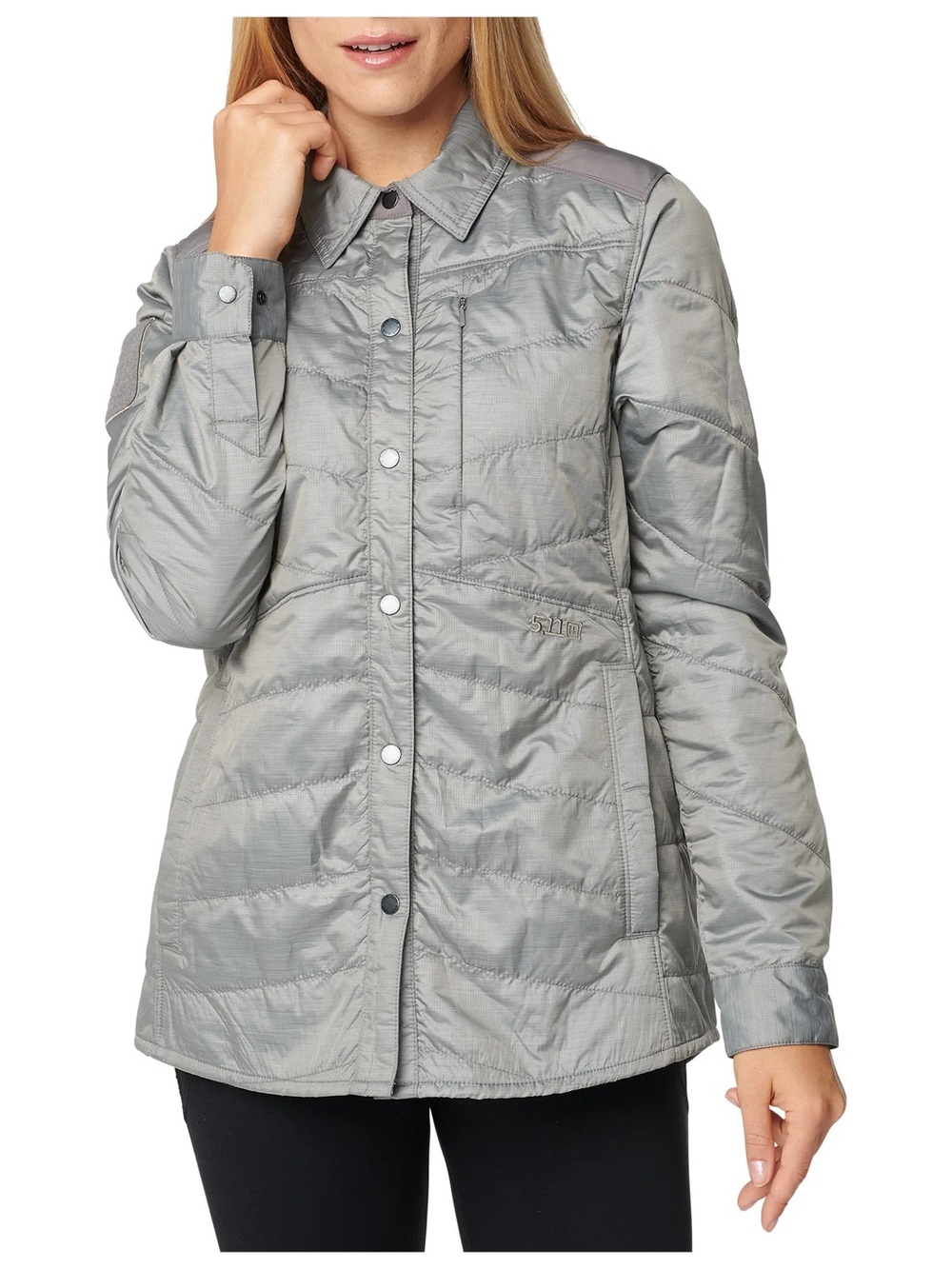 5.11 Tactical Women's Peninsula Insulator Shirt Jacket grey Heather size small
